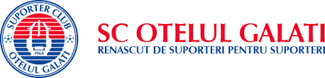 Logo du fotbal club oțelul galați. Echipa Sc Otelul Galati