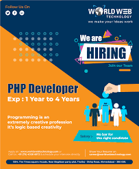 My top skill is on php, javascript, nodejs, nestjs, docker, c# and c++. Careers Job Opportunities Open Positions At World Web Technology We Are Hiring Technology Careers Web Technology