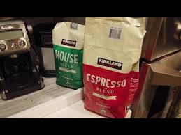 Costco Kirkland Espresso Blend Vs Kirkland House Blend Coffee Youtube