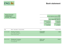 A bank statement is like a personal p&l statement profit and loss statement (p&l) a profit and loss statement (p&l), or income statement or statement of operations, is a financial report that provides a summary of a. Ocr For Bank Statements Data Extraction And Conversion Api Klippa