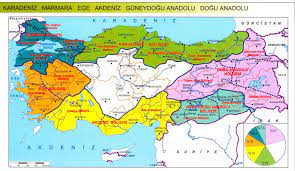 Coğrafi bölgelerimizde yetişen ürünler, coğrafi bölgelerimizi gösteren türkiye haritası, coğrafi bölgelerimizin adları. Turkiye Cografi Bolgeler Haritasi Haritalar Harita Poster Tasarimlari