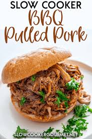 It May Not Beat Out My Other Pulled Pork Recipe In A Competition But This Slow Cooker Bb Pork Crockpot Recipes Bbq Pulled Pork Slow Cooker Pulled Pork Recipes
