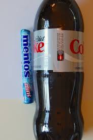 Diet Coke Mentos Experiment Science Experiments Mad Science Party Cool Science Experiments