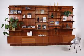 For Sale Royal System Wall Unit By Poul Cadovius Wall Shelving Units Wall Unit Mid Century Wall Unit