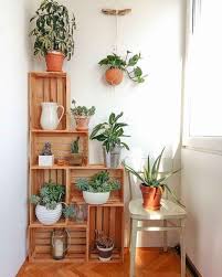 75 Small Apartment Balcony Decorating Ideas Setyouroom Com Wood Crate Diy Small Balcony Decor Crate Diy