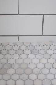 I have always sealed after but i have also done very little work with marble tiles, esp dark. White Marble Hexagon Tile With Grout Carrera Marble Hexagon Floor Tile White Ceramic Wall Tile Gre White Marble Hexagon Hexagon Tile Floor Subway Tile Showers