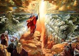 Image result for images crossing the red sea exodus