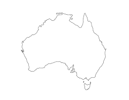 Blank Australia Map Printable Australia Map Australian Maps Printable Maps