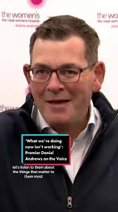 Victorian Premier Daniel Andrews says you always get better outcomes when  you listen, which is why the Voice is so important. #springst #auspol  #voicetoparliament