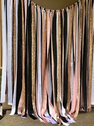 Rose Gold Black Party Decor Rose Black White Rose Gold Decorations Rose Gold Bridal Shower Rose Gold And Black Wedding Bachelorette In 2020 Black Party Decorations Rose Gold Party Decor Gold