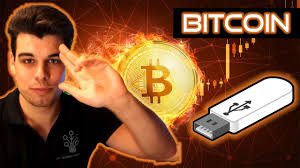 Screen/device protected by metal swivel cover; Bitcoin Auf Usb Stick Speichern Hardware Wallet Youtube