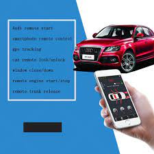 Plusobd Car Alarm System Keyless Entry Engine Start Stop With Push Button Start Smartphone App Remote Control For Audi Q7 06 15 App Remote Car Alarm Smartphone