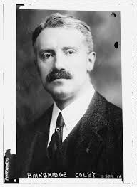 Bainbridge Colby, George Grantham Bain Collection