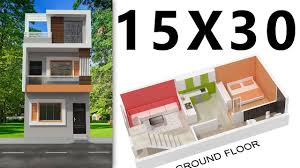 Covered terrace at the front is preferred these days and this elevation has the same. 15x30 House Interior With Front Elevation By Nikshail Youtube