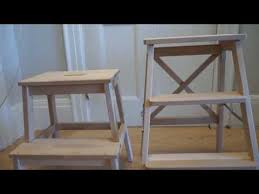 Ikea Bekvam Stepladder Vs Step Stool Youtube