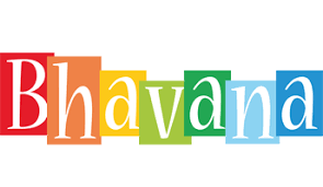 bhavana logo name logo generator smoothie summer birthday kiddo colors style bhavana logo name logo generator