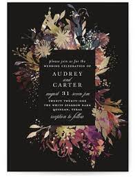 Foil Pressed Wedding Invitation Petite Cards By Minted Fantasy Wedding Foil Pressed Wedding Invitations Wedding Invitations Foil Stamped Wedding Invitations