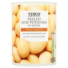 Check spelling or type a new query. Tesco New Potatoes In Water Tinned 567g Tesco Groceries