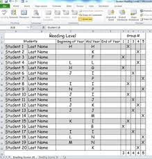 Reading Levels Chart Worksheets Teaching Resources Tpt