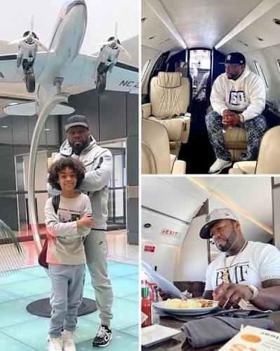 50 Cent purchased a private jet simply to enjoy breakfast and take in the  views