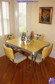 Details zu retro dining table and chairs 4 or 6 set wooden legs room kitchen lounge chair. Kitchen Dinette Sets Ideas On Foter