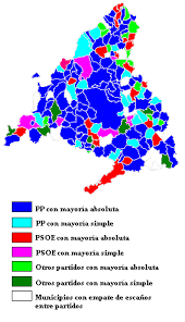 Largas colas se han formado en los colegios electorales de madrid para votar en las elecciones autonómicas, en algún caso superior al centenar. Elecciones Municipales De 2007 En La Comunidad De Madrid Wikipedia La Enciclopedia Libre