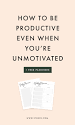 How To Be Productive Even When You're Unmotivated — Station Seven