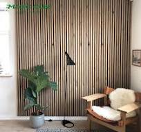 China Customized Sound-absorbing Slat Wood Wall Panel ...