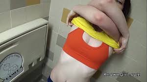 Redhead teen banged in public restroom pov - XVIDEOS.COM