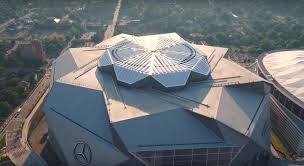 The 9.6 acre roof accumulates dirt and discoloration over time and. Mercedes Benz Stadium S Roof Will Now Be Open For National Nfl Debut Sunday Curbed Atlanta