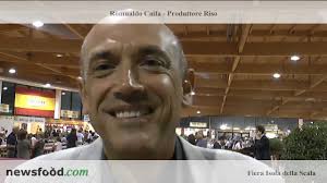 Fiera del Riso 2012, Isola della Scala: Romualdo Caifa Produttore Riso  Vialone Nano Veronese IGP