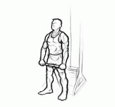 Donâ t allow your arms to touch your body when you reach the bottom of the movement. Shoulder Fitnesspointt