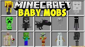This app allowed you to download & install the best and . Baby Mobs Mod 1 12 2 1 7 10 For Minecraft Creates A Few Small Mobs