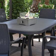 If you have an already existing rounded concrete fire pit, you can make a fantastic rounded top. 10 Sierra Tabletop Fire Pit Walmart Canada