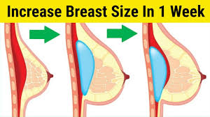 This site might help you. How To Increase Breast Size Naturally Within One Week 100 Proof Youtube