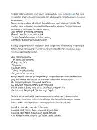 Tips pencarian lirik favorit anda. Malique Aku Maafkan Kamu