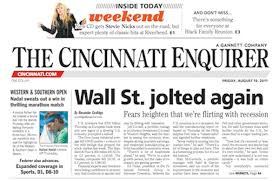 The term tabloid journalism refers to an emphasis on such topics as sensational crime stories, astrology, celebrity gossip and television, and is not a reference to newspapers printed in this format. Big Hopes Smaller Size Why The Cincy Enquirer Is Going Tabloid Nieman Journalism Lab