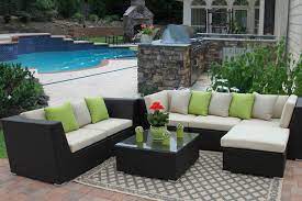 It's easy to neglect your patio during the colder months. Outdoor Patio Paradise Eurolux Patio Verano Wicker Sofa Set Houzz Special 2250 American Traditional Patio San Diego By Eurolux Patio Houzz