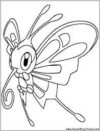 Beautifly Coloring Page Pokemon Coloring Pages Tribal Pokemon Pokemon Characters