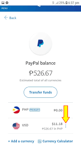 Maybe you would like to learn more about one of these? How To Convert Us Dollars To Philippine Peso In Paypal For Gcash Cash Transfer Listph