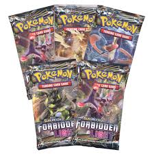 Pokemon Cards Sun Moon Forbidden Light Booster Packs 5 Pack Lot Walmart Com Walmart Com