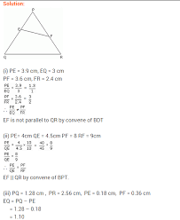 Ncert Solutions For Class 10 Maths Chapter 6 Triangles Learn Cbse Maths Solutions Maths Ncert Solutions Solutions
