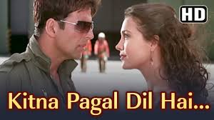 Kitna Pagal Dil Hai Andaaz Songs Akshay Kumar Lara Dutta Kumar Sanu Love Romantic Song Youtube Hindi songs lyrics submitted by. kitna pagal dil hai andaaz songs akshay kumar lara dutta kumar sanu love romantic song