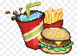 What this means is that you'll start by creating a very small when your pixel art is resized or scaled, you'll want the edges or corners to look hard and jagged grid is helpful in positioning and aligning things precisely. Minecraft Fast Food Pixel Art Drawing Pixel Art Food Painting Grid Png Pngwing