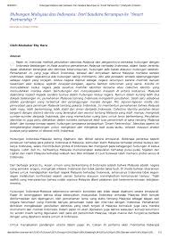 § tanah melayu mencapai kemerdekaan pada tahun 1957. Pdf Hubungan Malaysia Dan Indonesia Dari Saudara Serumpun Ke Smart Partnership