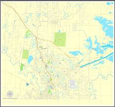 Explore clickable united states map with capitals. Brownsville Texas Printable Map Us Vector Street City Plan Map Full Editable Adobe Illustrator V2 10