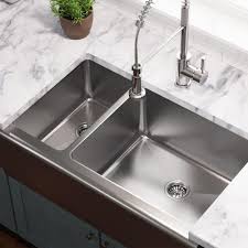 Mr Direct Farmhouse Apron Front Stainless Steel 33 In Double Basin Kitchen Sink 407r Stainless Steel Farmhouse Sink Kitchen Fittings Farmhouse Sink Kitchen