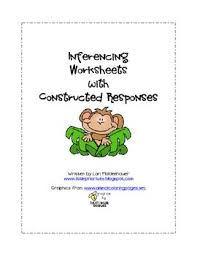 This File Contains 5 Worksheets With Short Stories To Work On Inferencing After The Story Is Read Students Answ Inferencing Constructed Response Learning Log