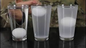 water density science experiment