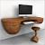 White Wall Mounted Desk